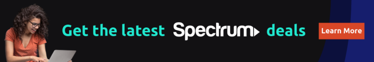 Banner advertising latest deals from Spectrum